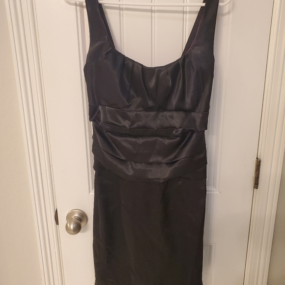 B Darlin Black Dress - Size 11/12 - Picture 2 of 3